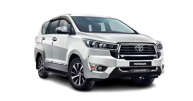 Innova Crysta SUV for outstation taxi from Chandigarh — Bhardwaj Travels Chandigarh